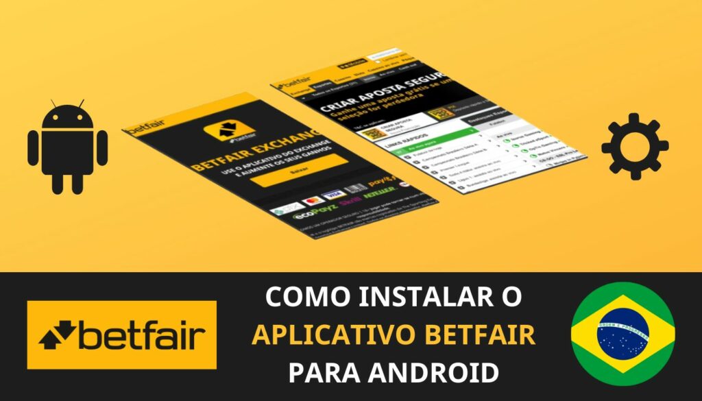 Instruções da Betfair Brasil para instalar o aplicativo de apostas
